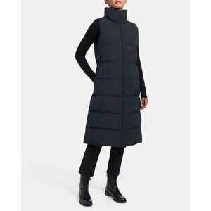THEORY Puffer Vest (Black) Renew Poly 2 – Women’s Medium NWT